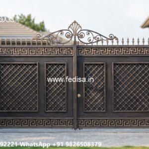 Eye Catching Gate Designs House Compound Gate Design No-9076