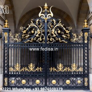 Creative Home Gate Designs Main Gate Design With Small Gate No-9089