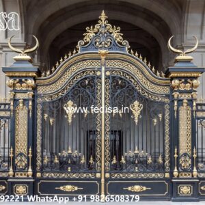 Modern Gate Design Inspiration Flush Door Gate Design No-9093