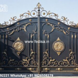 Entry Gate Ideas For Villas Mosquito Net Gate Design No-9107