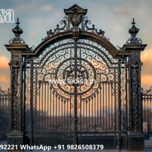 Stylish Gate Ideas Collection 18 Feet Main Gate Design No-9125