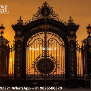 Modern Gate Designs 2033 Folding Front Gate Design No-9126