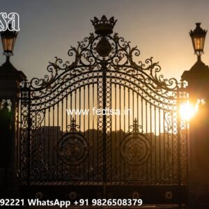 Budget Friendly Gate Design Ideas Iron Bar Gate Design No-9165