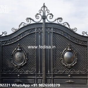 Smart Gate Design Ideas For Modern Homes Wood Gate Color Design No-9173