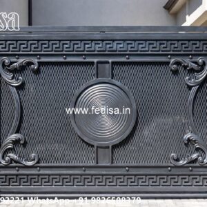 Creative Gate Design For Modern Homes Corner Lot Gate Design No-9198