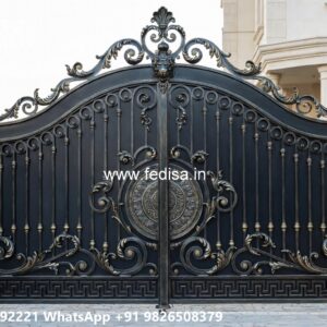 Creative Entry Gate Design Ideas Sliding Gate For Compound Wall No-9225