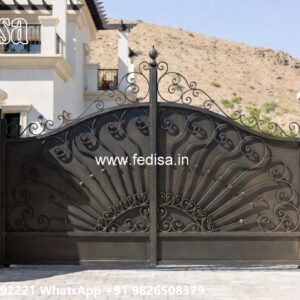 Creative Gate Design Ideas For Small Houses Sliding Gate Wheel Design No-9266