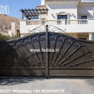 Creative Gate Design Trends For Houses Gray Gate Color No-9271