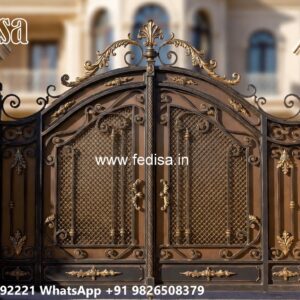 Unique Gate Design Ideas For Entryway Jalidar Gate Design No-9274