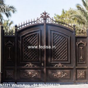 Stylish Gate Design Trends For Entryway Entrance Gate Roof Design No-9282