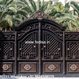 Creative Gate Design Ideas For Houses Single Gate Color No-9304