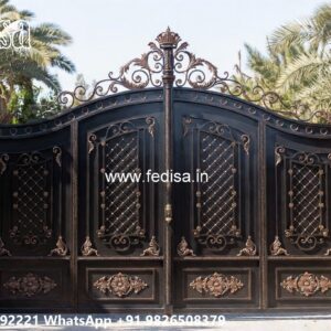 Modern Sliding Gate Design Ideas Iron Main Gate Price No-9315