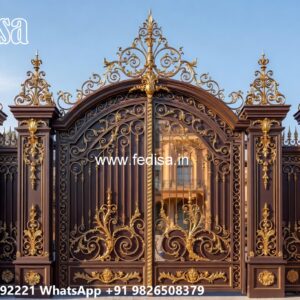 Latest Front Gate Design Trends For Homes Lohe Ke Gate Ka Price No-9344