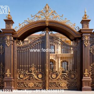 Classic Gate Design Ideas For Homes Remote Gate Design No-9356
