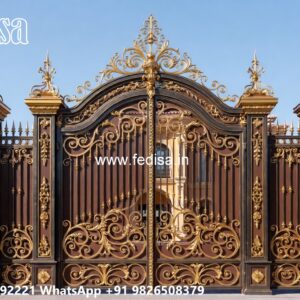 Simple Gate Design Ideas Collection Steel Boundary Gate Design No-9360