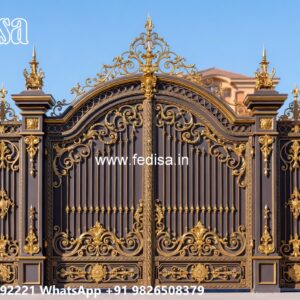 Simple Yet Elegant Gate Design Ideas Modern Courtyard Gate No-9369
