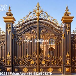 Modern Steel Gate Design Inspiration Steel Gate With Glass Design No-9371