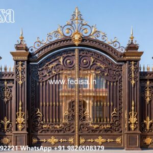Handmade Wooden Gate Design Ideas Main Gate Post Design No-9390