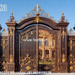 Simple Wooden Gate Designs For Small Homes Steel Single Door Gate Design No-9392