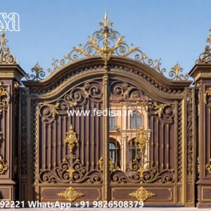 Carved Wooden Gate Design Ideas Fancy Gate Pipe No-9393