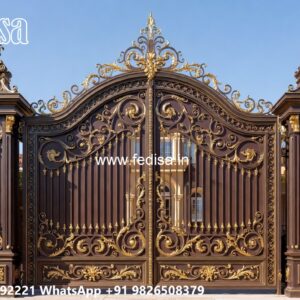 Laser Cut Steel Gate Designs Best Main Gate Design 2029 No-9402