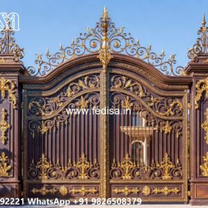 Designer Gate Ideas For Stylish Homes Iron Jali Gate No-9406