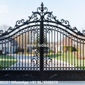 Custom Gate Design Ideas For Unique Homes Main Gate Square Pipe Design No-9411