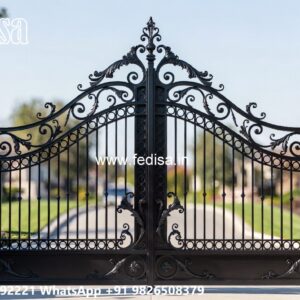 Smart Gate Design For Modern Living Simple Gate Design With Plain Sheet No-9418