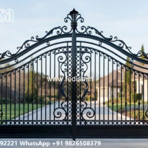Outdoor Gate Design Ideas Pipe Gate Design Loha No-9428