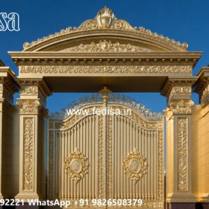 Cost Effective Gate Design Ideas Double Door Front Gate Design No-9449