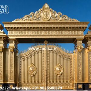 Front Gate Design Trends 2034 Double Door Grill Gate No-9485