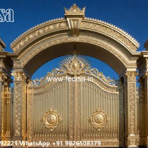 Stylish Entry Gate Ideas Main Gate For House Design No-9504