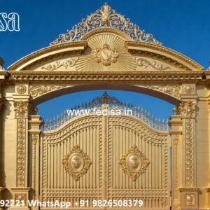 Simple And Stylish Gate Ideas Sliding Compound Gate No-9508