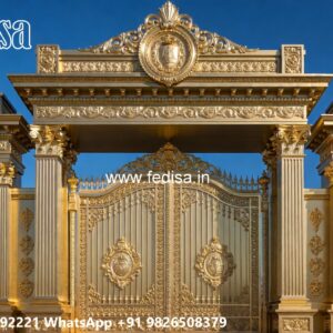 Modern Gate Designs You?ll Love Big Steel Gate Design No-9512