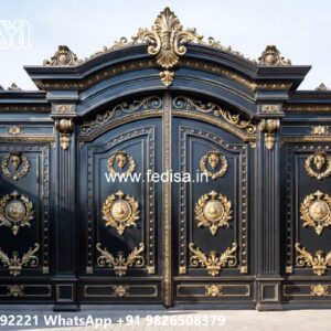 Gate Parda Wooden Main Gate Design For Modern Houses No-9542