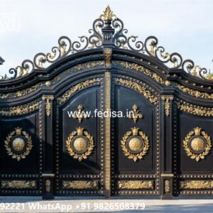 Gate Pillar Design Luxury Wooden Gate Designs For Villas No-9544