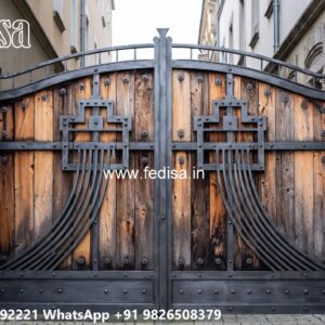 Steel Gate Design Single Door High Security Gate Design Trends No-9612