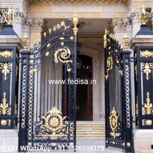 Lohe Ka Gate Pipe Wala Creative Home Gate Designs No-9654