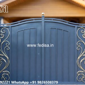 Front Gate Design Iron Stylish Entry Gate Ideas No-9657