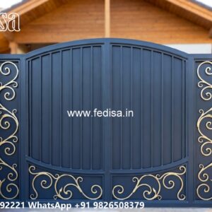Sliding Grill Gate Design Best Gate Ideas For Home No-9659
