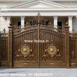 Boundary Wall Grill Design Stylish Home Gate Designs No-9714