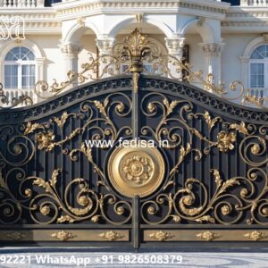 Luxury Gate Design Ideas For Villas Front Gate Design No-9748