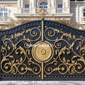 Strong And Stylish Gate Designs For Homes Modern Gate Design No-9758