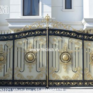 Stylish Sliding Gate Design Ideas Metal Gate Design No-9799