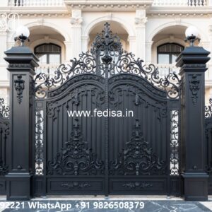 Gate Design Ideas With Patterns Main Gate Grill Design No-9848