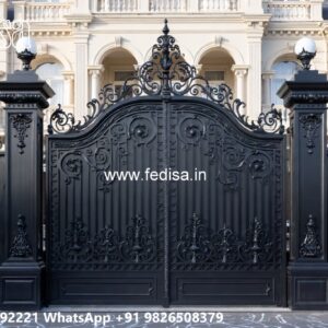 Unique Front Gate Designs Ss Steel Gate No-9851