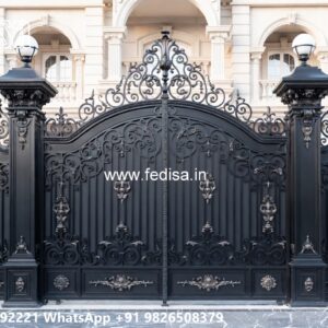 Best Gate Ideas For Home Sliding Grill Gate Design No-9881