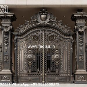 Modern Gate Design Ideas For Stylish Homes Gate Pillar Design And Construction No-9940