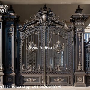 Trending Metal Gate Design Ideas Simple Sliding Gate Designs For Homes No-9954