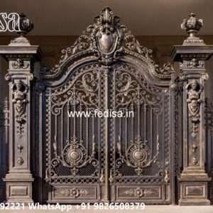 Simple Gate Design Ideas With Style Wrought Iron Gate Designs No-9967